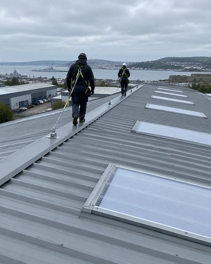 Commercial roofing in Sennen
